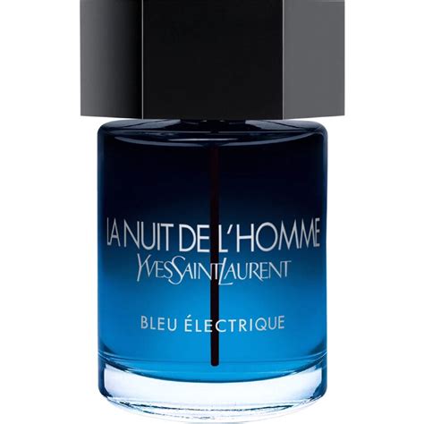 la nuit de l'homme yves saint laurent bleu electrique|la nuit de l'homme price.